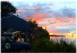 Chobe river lodge sunset