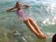 Jacs floating in the Dead sea - Wierd sensation