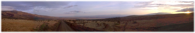 Sunrise over the Serengeti