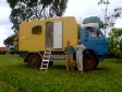 Axel & Annette with their truck...