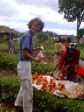 Purchasing toms at the Kabale market